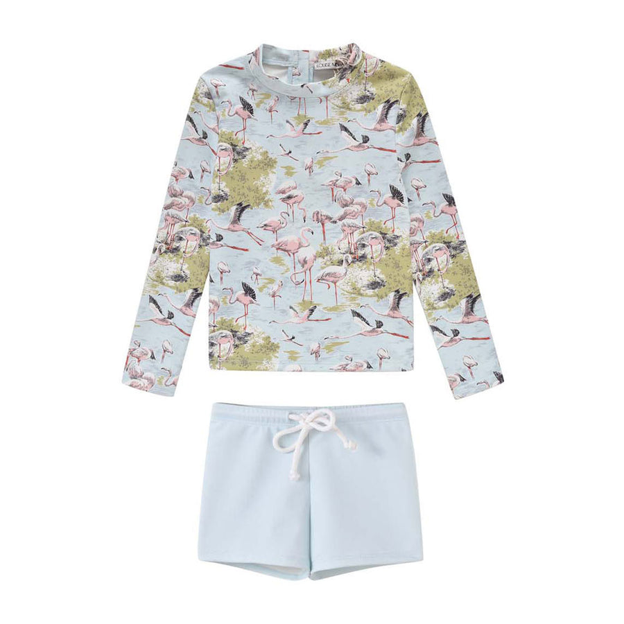 Louise Misha  Acqua Darjeeling Flamingo Agik Set