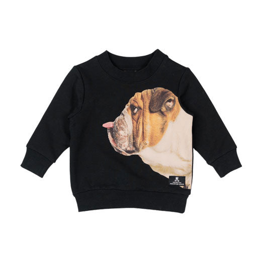 Rock Your Baby Black And The Same To You Baby Sweatshirt