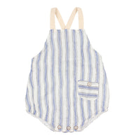 Buho Indigo Striped Cyril Romper