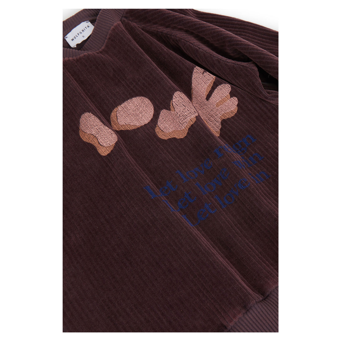 Wolf and Rita Love Bernardete Pullover Sweatshirt
