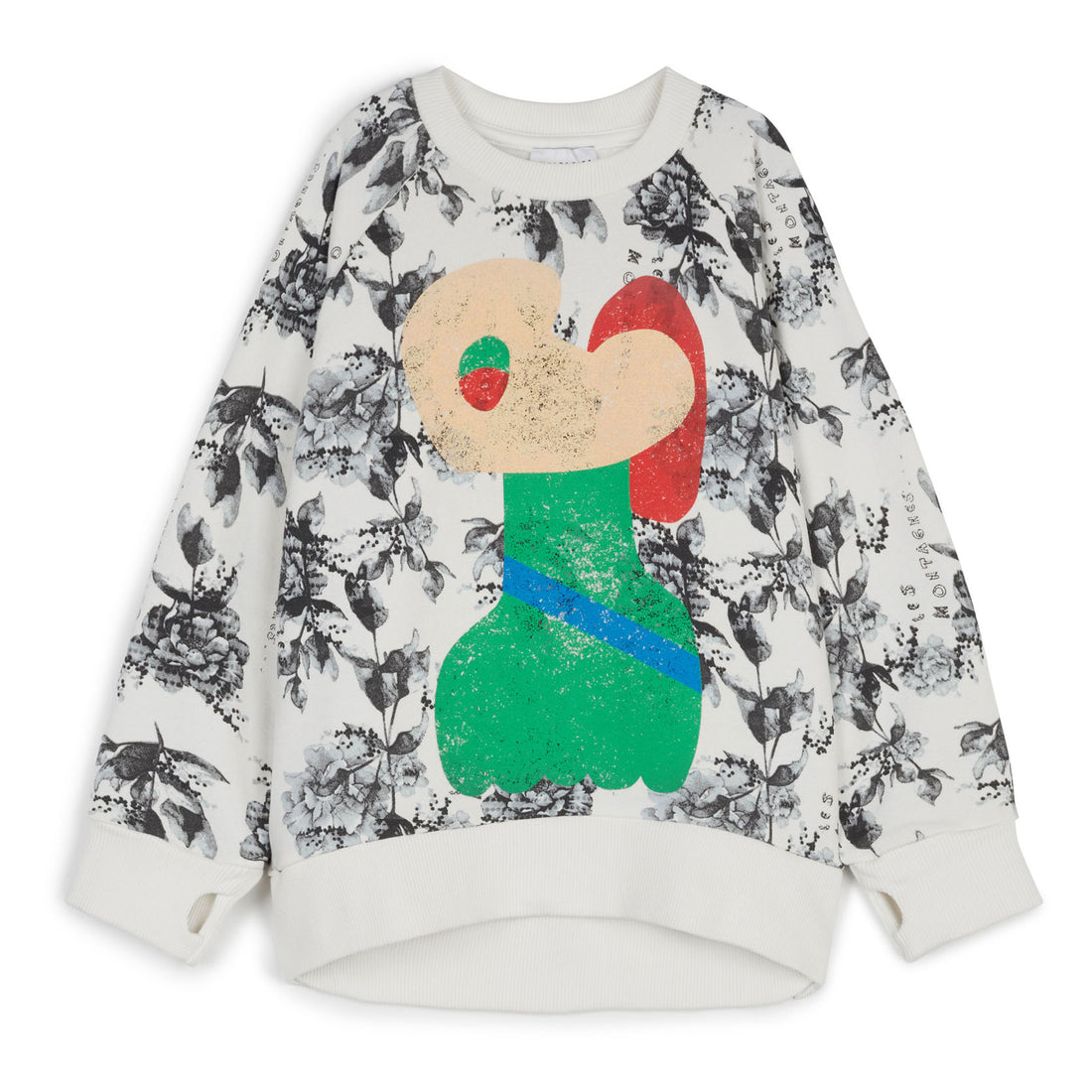 Wolf and Rita Flowers Cru Bernardo Sweatshirt
