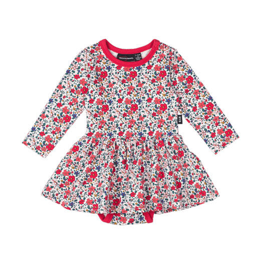 Rock Your Baby Floral Esme Baby Waisted Dress