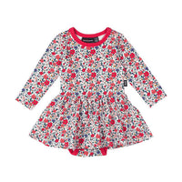 Rock Your Baby Floral Esme Baby Waisted Dress