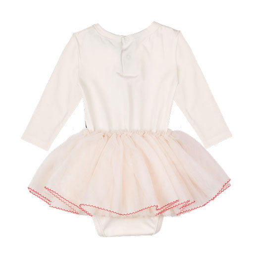 Rock Your Baby Cream Meowie Baby Circus Baby Dress