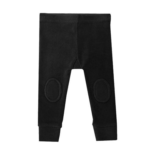 Rock Your Baby Black Corduroy Baby Tights