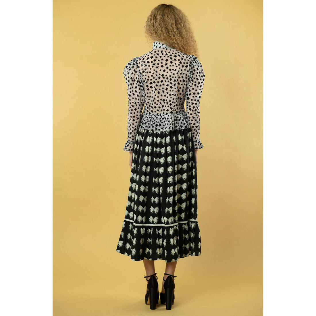 Batsheva Antique Bow Kipp Skirt