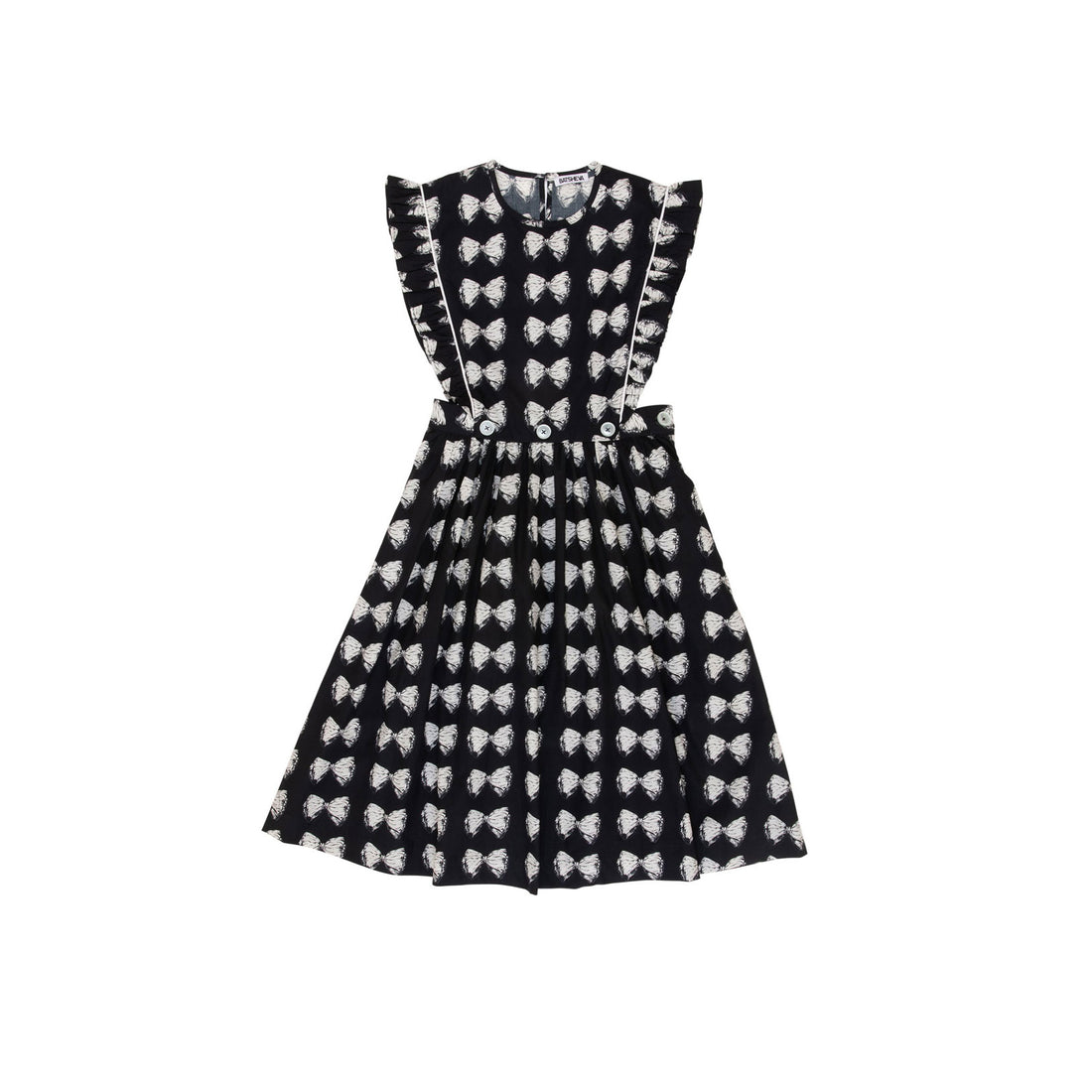 Batsheva Antique Bow Apron Dress