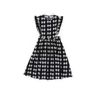 Batsheva Antique Bow Apron Dress