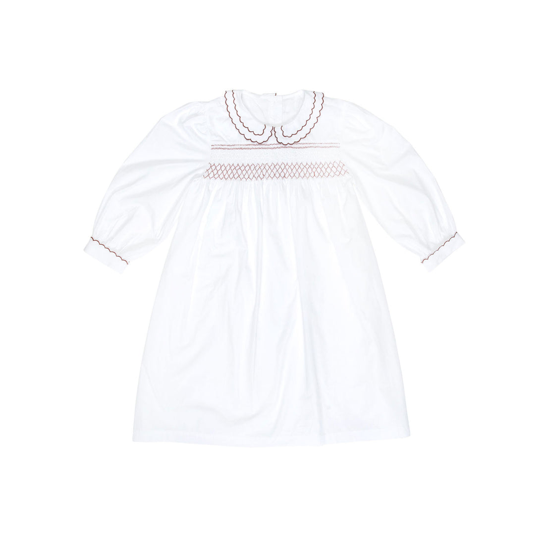 Batsheva White Pauline Dress