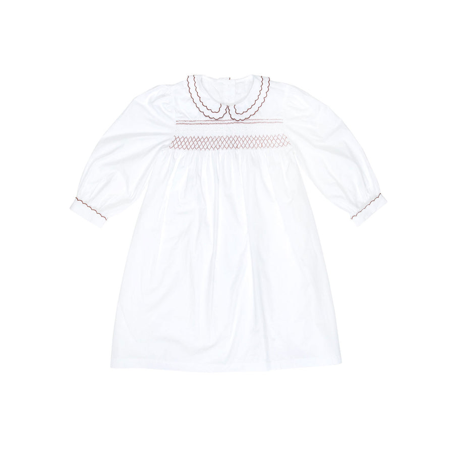 Batsheva White Pauline Dress