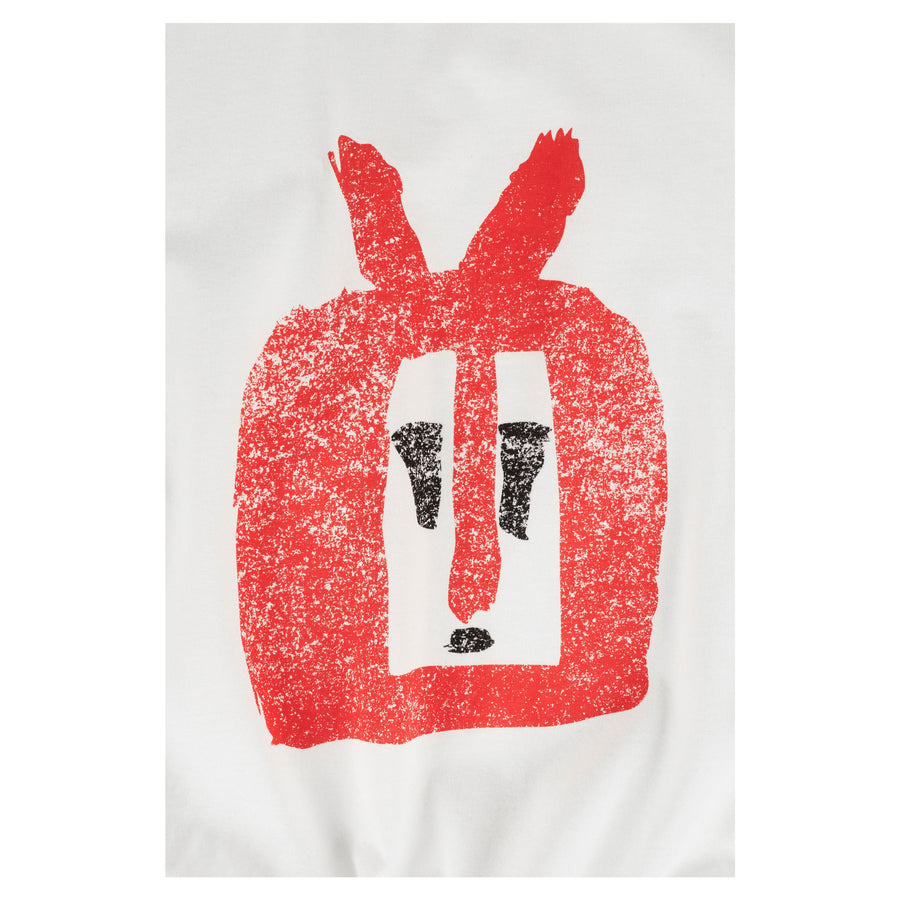 Wolf and Rita Art Tv Bianca Tee