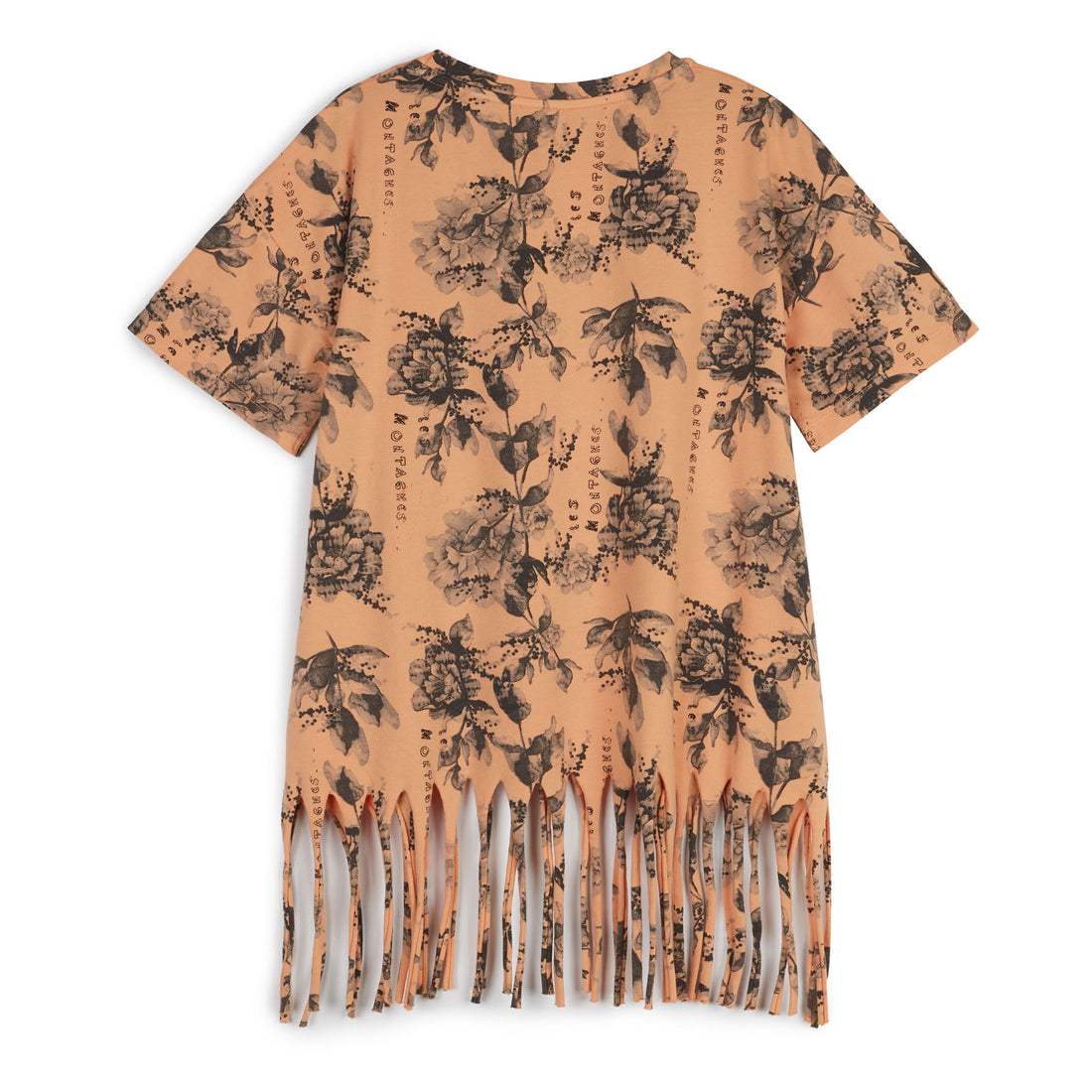 Wolf and Rita Flowers Peach Bianca Tee