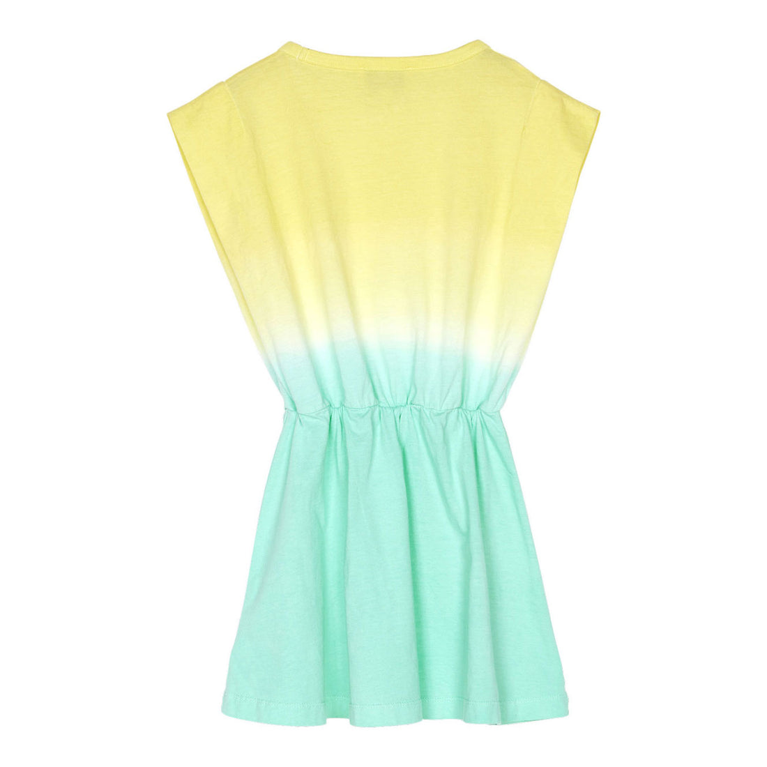 Finger in the Nose Billie Soft Yellow Dip Dye Sleeveless Dress