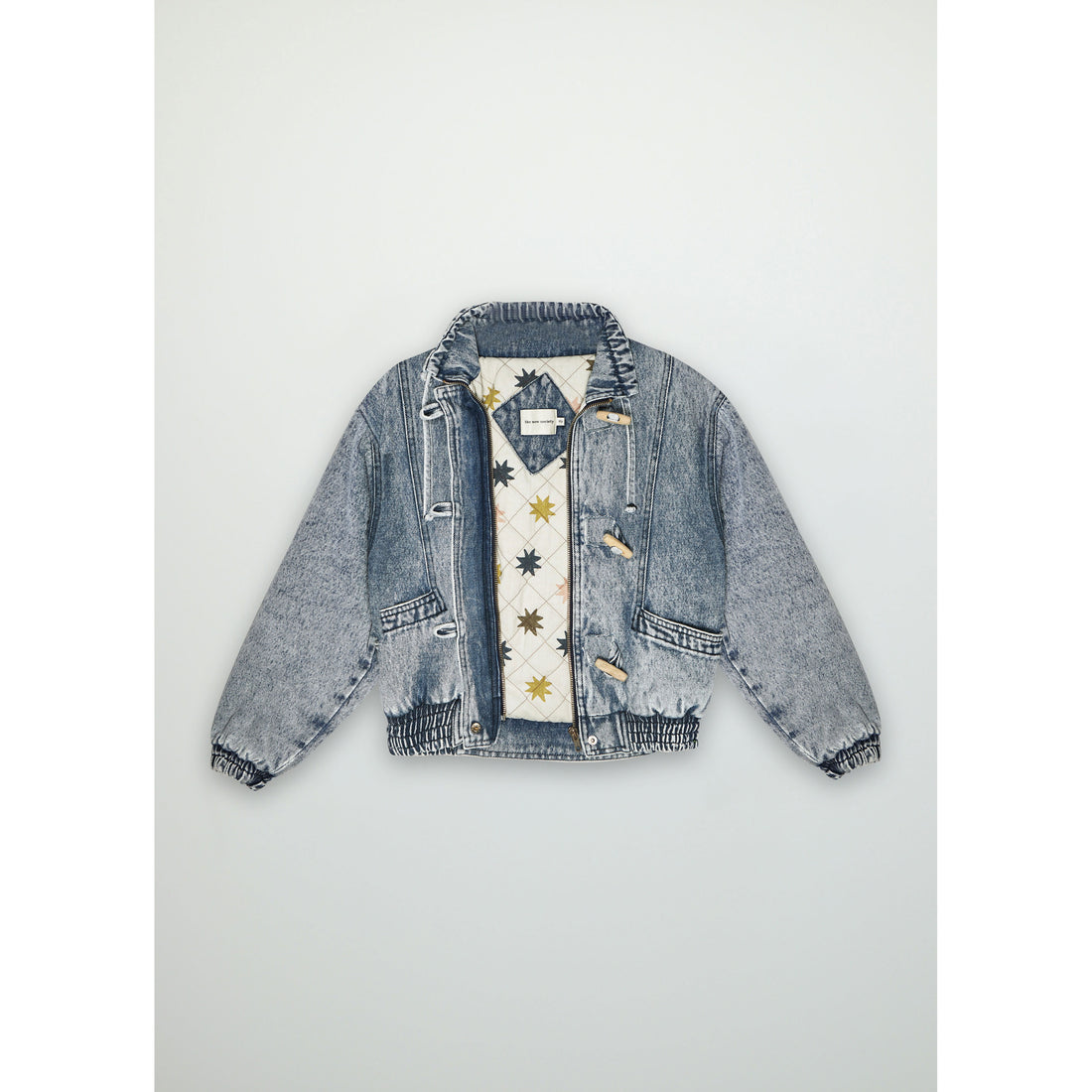 The New Society Blue Denim Bimba Jacket