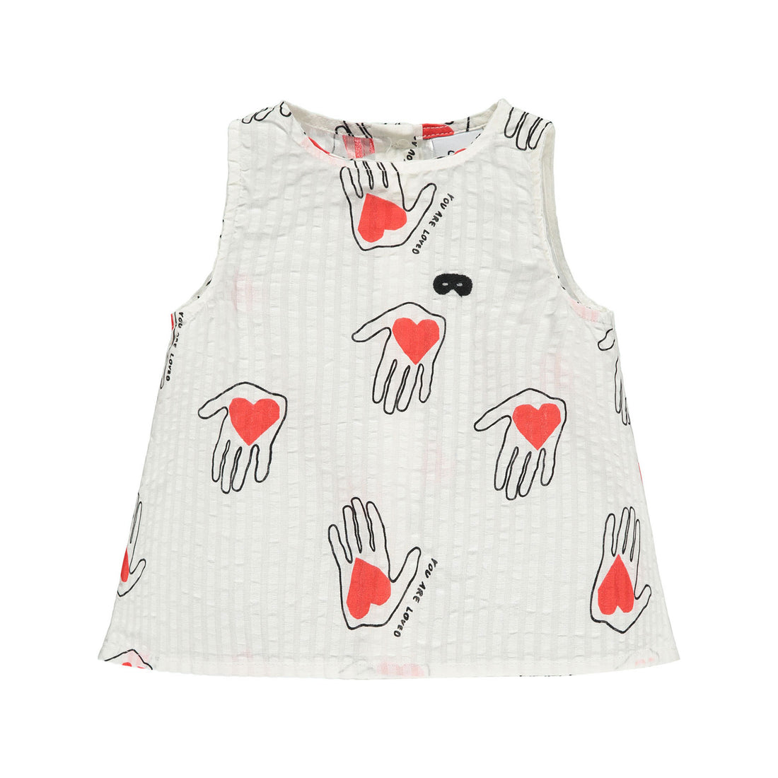 Beau Loves Natural Hold My Heart A-Line Baby Top