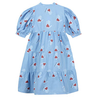 Beau Loves Blue Hold My Heart Print Dress