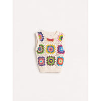 Bellerose Square Printed Mardy Knit Vest