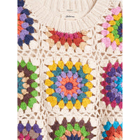 Bellerose Square Printed Mardy Knit Vest