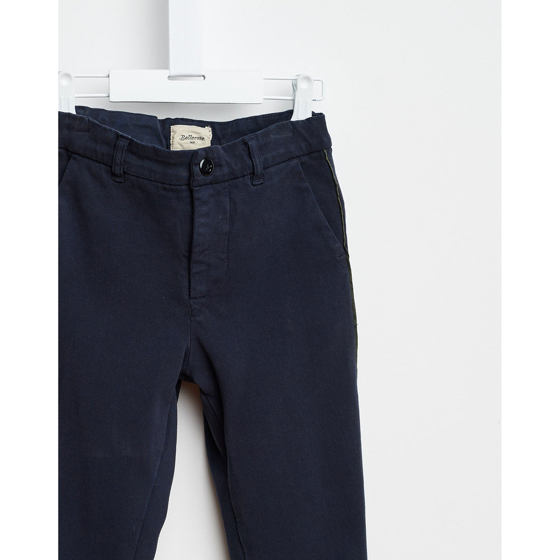 Bellerose Navy Slim Trousers