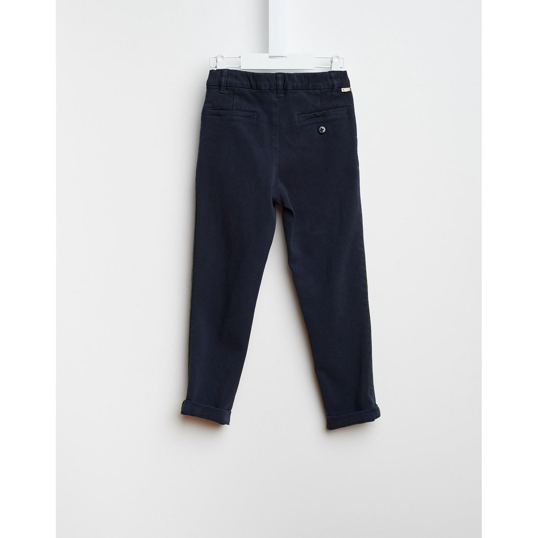 Bellerose Navy Slim Trousers