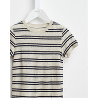 Bellerose Beige Stripe Linen Tee