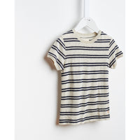 Bellerose Beige Stripe Linen Tee