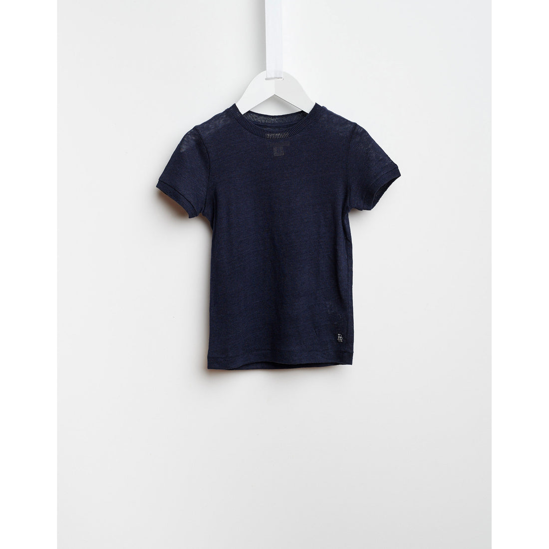 Bellerose Navy Linen Tee