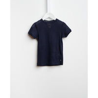Bellerose Navy Linen Tee