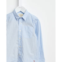 Bellerose Light Blue Grid Shirt