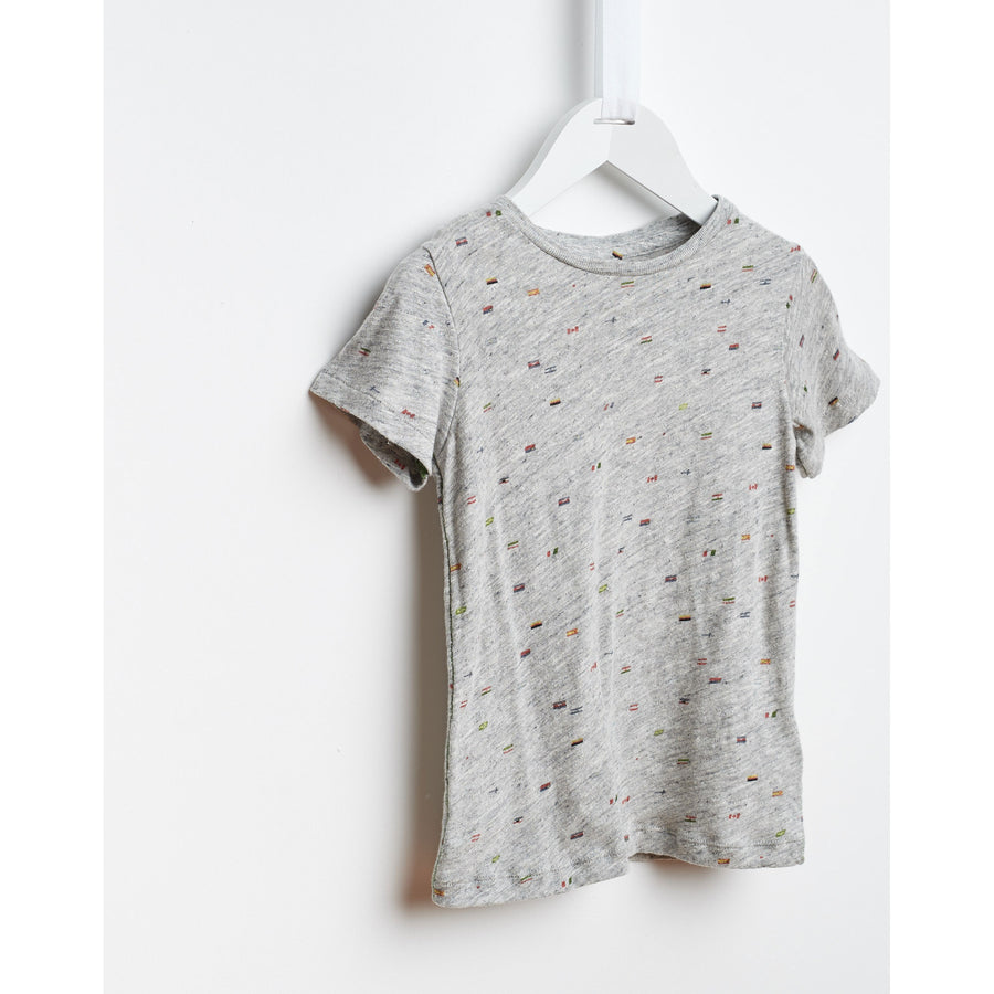 Bellerose Grey Flags Tee