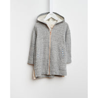Bellerose Heather Grey Hoodie Dress