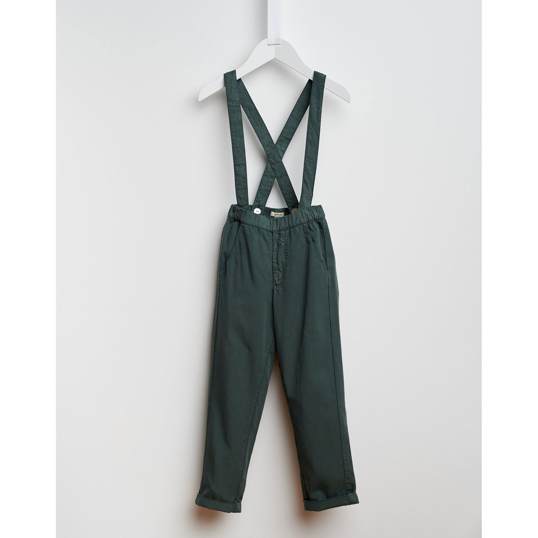 Bellerose Urban Grey Suspender Pants