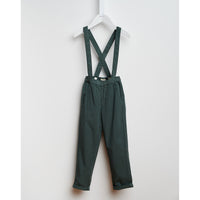 Bellerose Urban Grey Suspender Pants