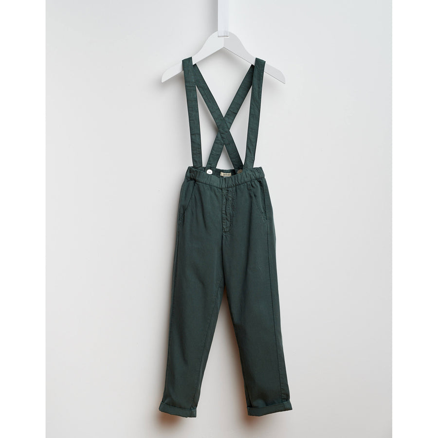 Bellerose Urban Grey Suspender Pants