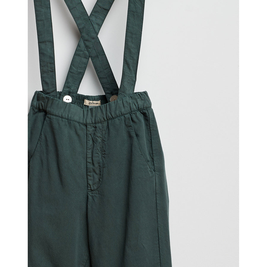 Bellerose Urban Grey Suspender Pants