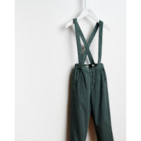 Bellerose Urban Grey Suspender Pants