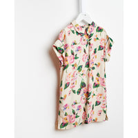 Bellerose Pink Floral Collar Dress
