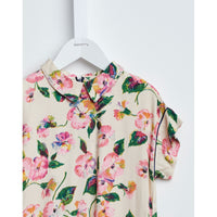 Bellerose Pink Floral Collar Dress