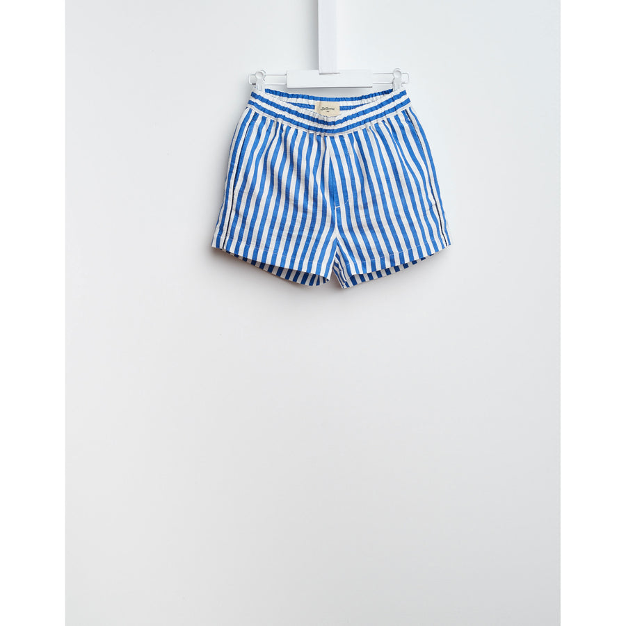 Bellerose Blue Stripe Shorts
