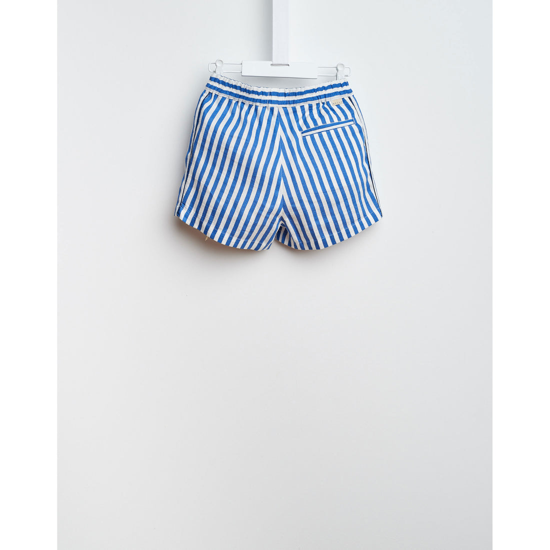 Bellerose Blue Stripe Shorts