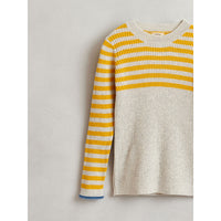 Bellerose Oyster Goury Striped Sweater