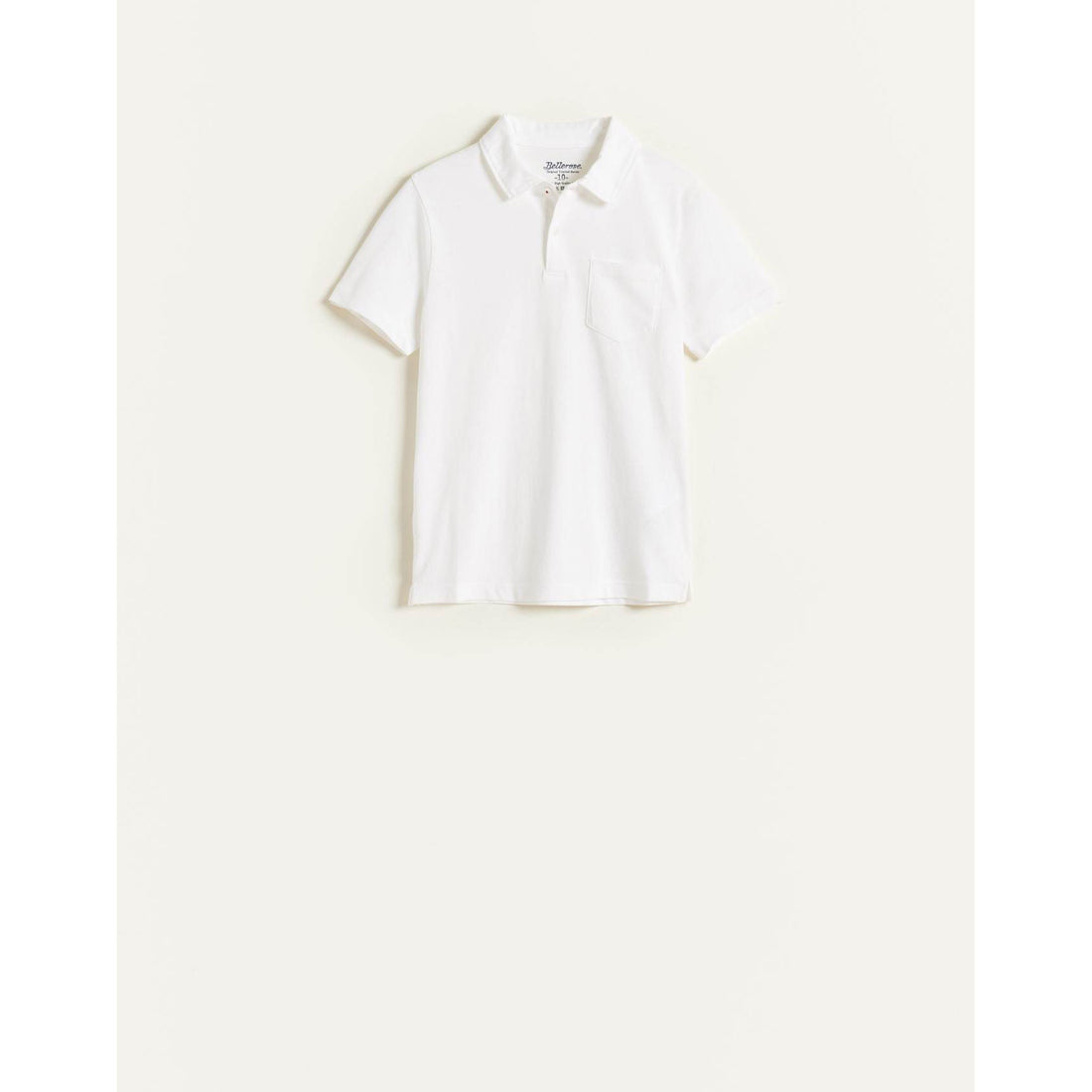 Bellerose White Kaly Polo Tee