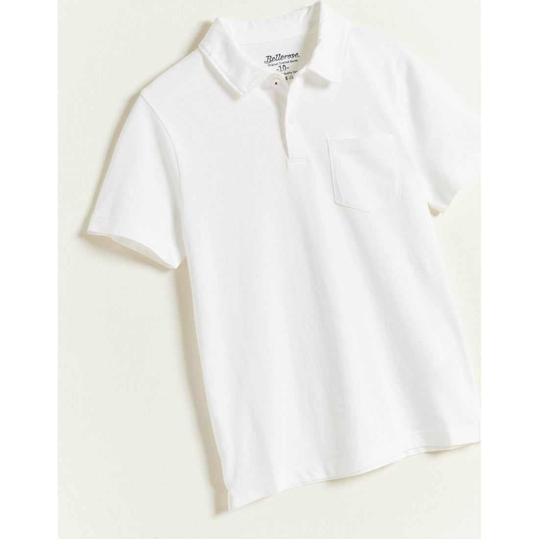 Bellerose White Kaly Polo Tee