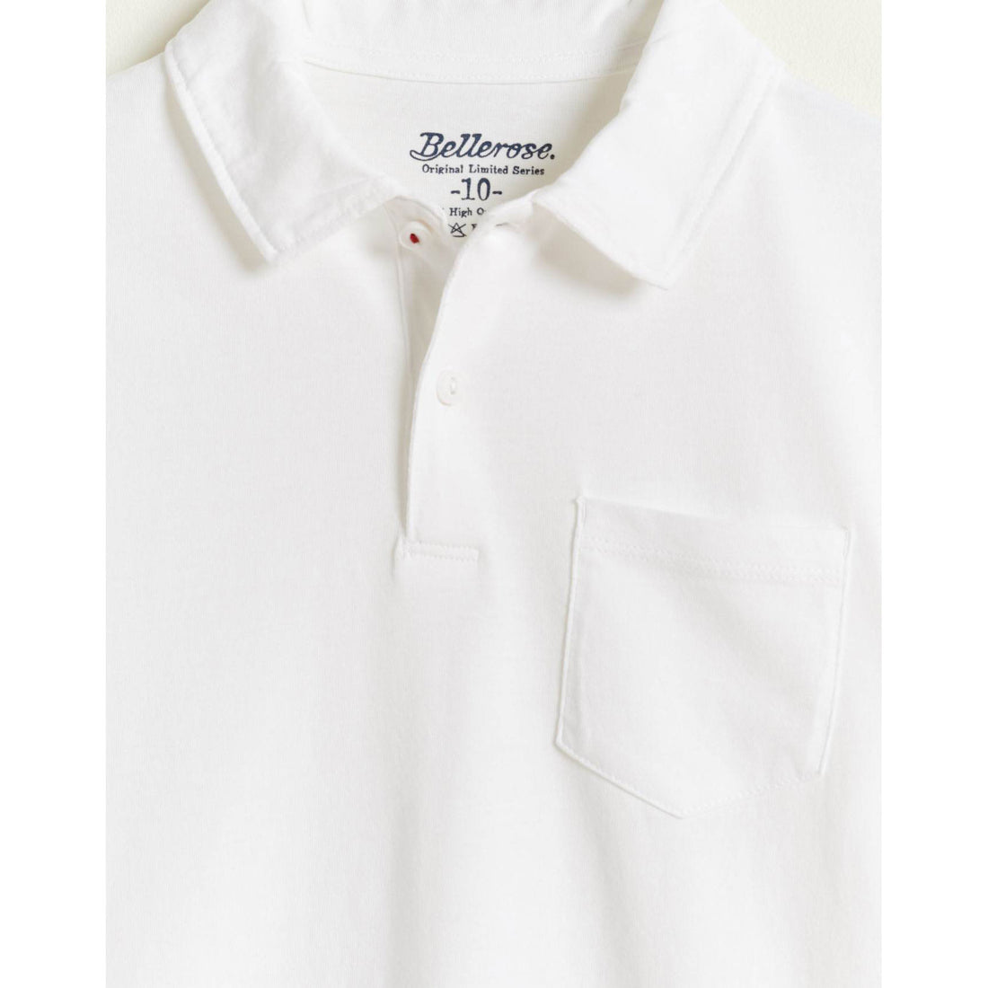 Bellerose White Kaly Polo Tee