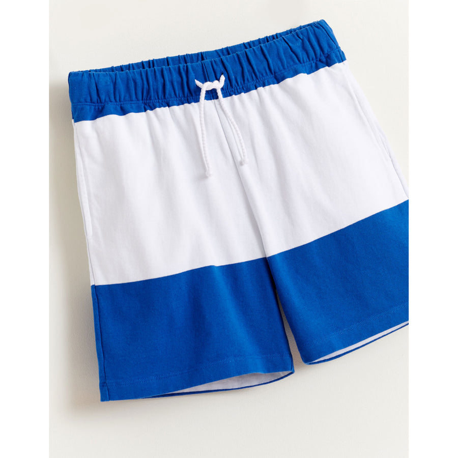 Bellerose Blue Stripe Manar Shorts