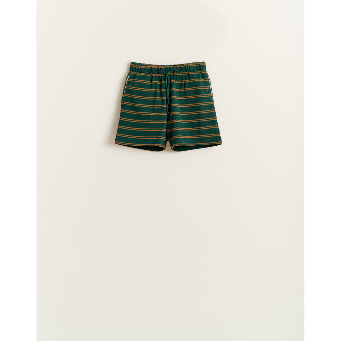 Bellerose Green Stipe Manar Shorts