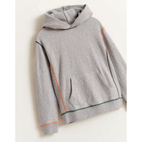 Bellerose Grey Seamed Bini Hoodie