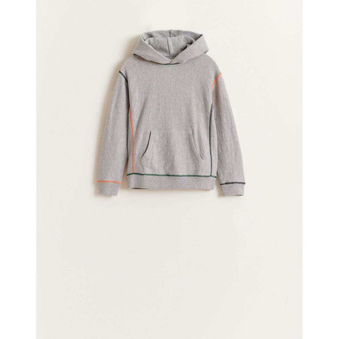 Bellerose Grey Seamed Bini Hoodie