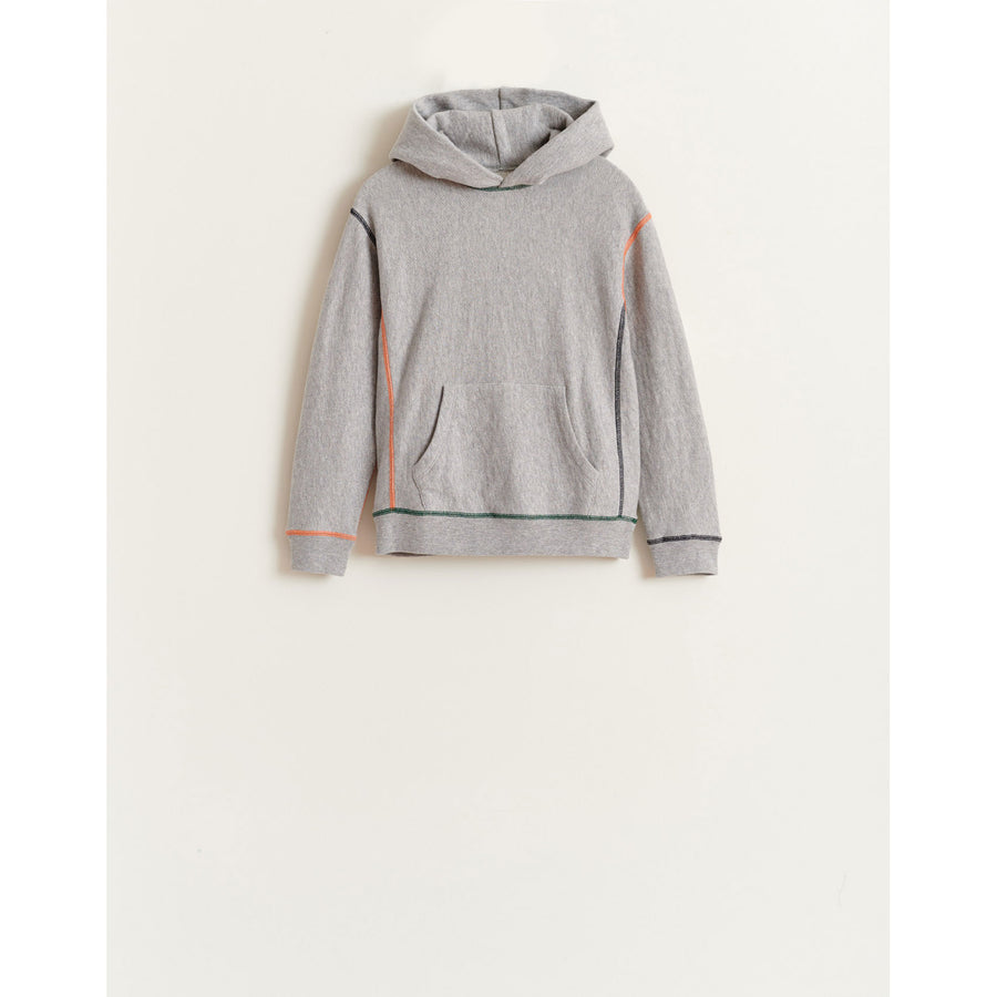 Bellerose Grey Seamed Bini Hoodie