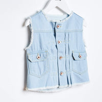 Bellerose Washed Denim Vest